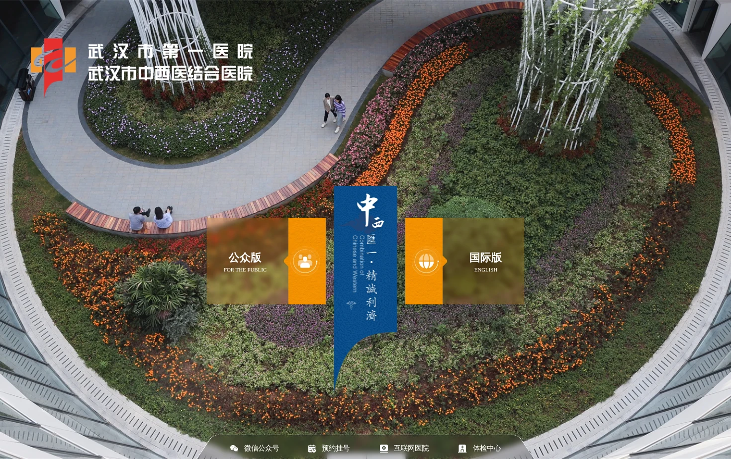 武汉市第一医院 页面快照